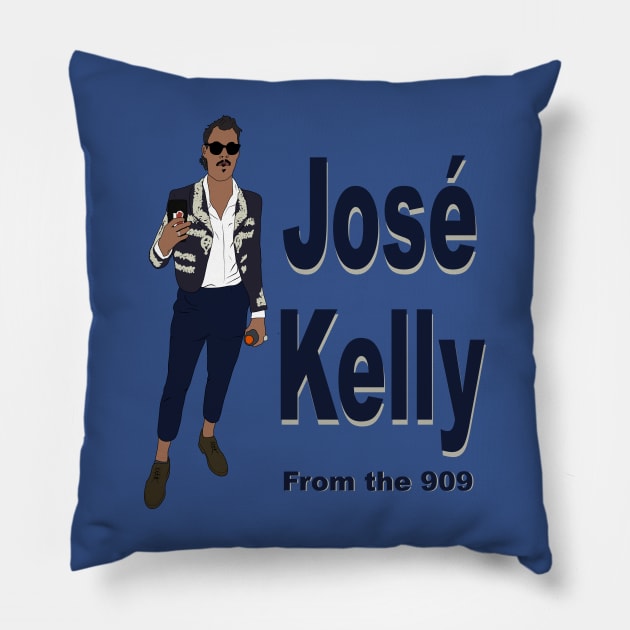 Joe Kelly José Mariachi Band Jacket at the WH Los Angeles Baseball Pillow by Hevding