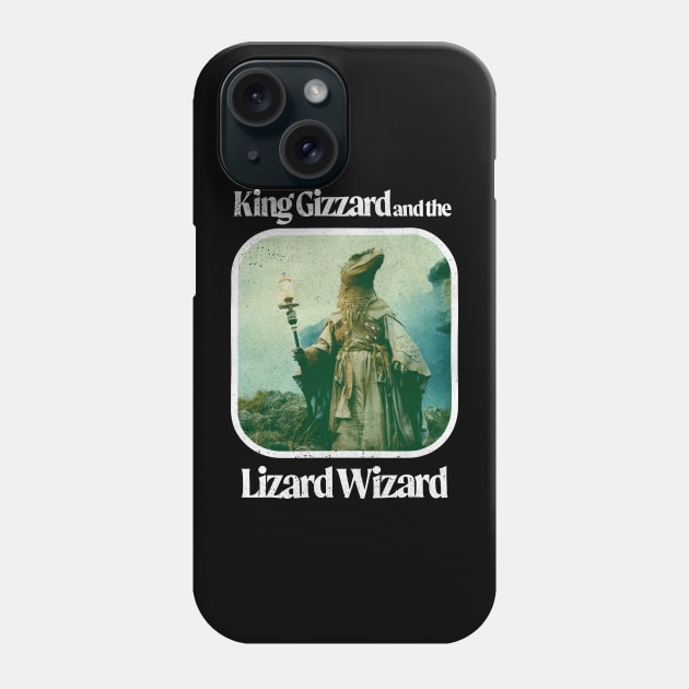 Lizard Wizard Shirt Phone Case by galenfrazer