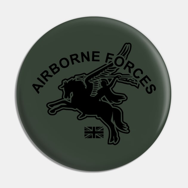 British Airborne Forces (subdued) Pin by TCP