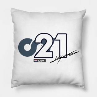 Formula 1 - Nyck De Vries Number. Pillow