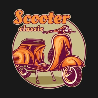 Retro Scooter T-Shirt