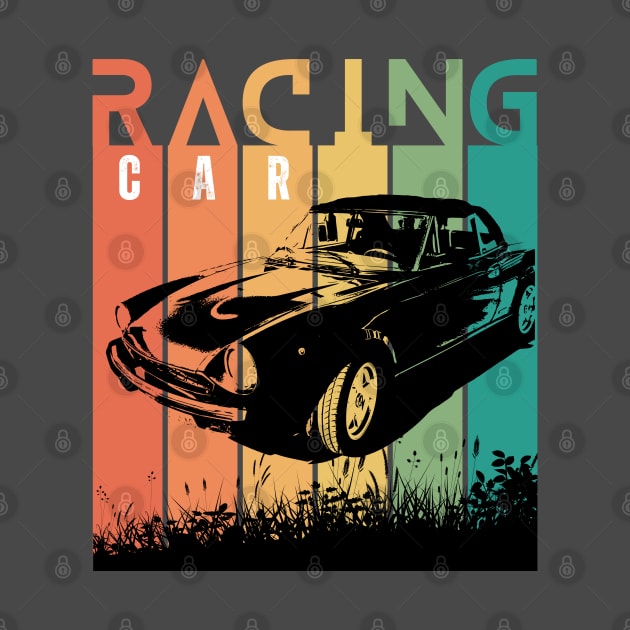 Vintage Racing Car by ColorShades