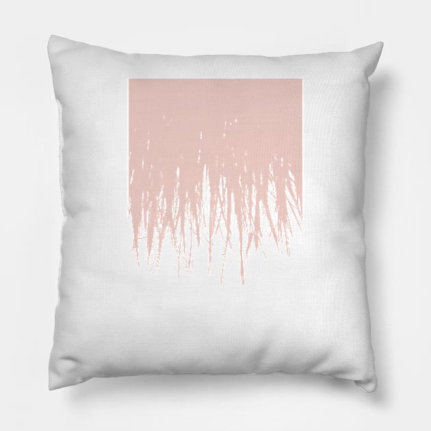 Concrete Fringe Dogwood Pillow by ProjectM