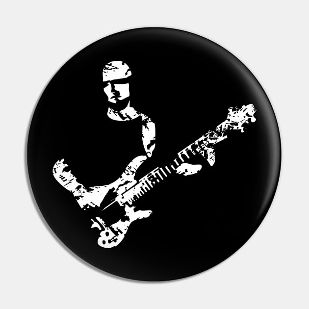 Rock and Roll Guitarist Pin by jazzworldquest