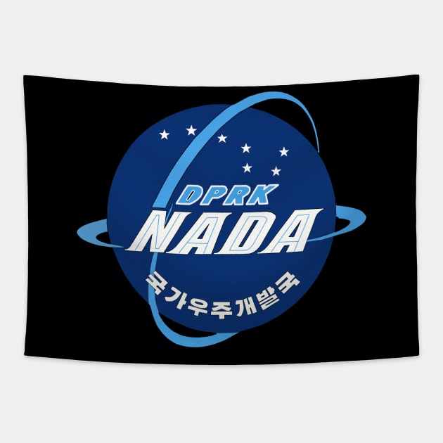 National Aerospace Development Administration - DPRK, North Korean Space Program Tapestry by SpaceDogLaika