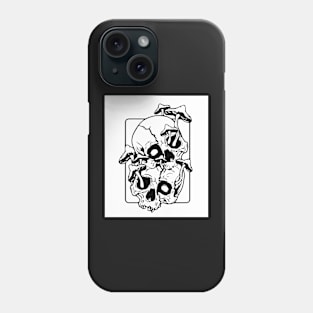 Skull Mushroom Phone Case