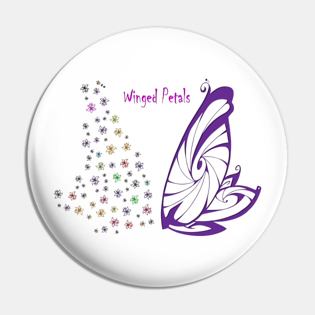 Wings Pital Butterfly Flower nature Lovers Best gift for life style Pin by Mirak-store 