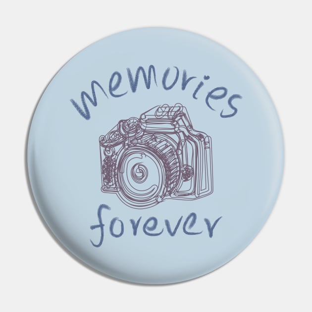 Memories forever - Saying with camera Pin by Senthilkumar Velusamy