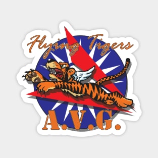 Flying Tigers A.V.G. Magnet