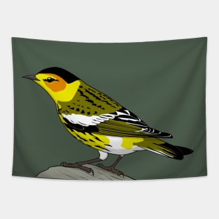 Cape May Warbler Tapestry