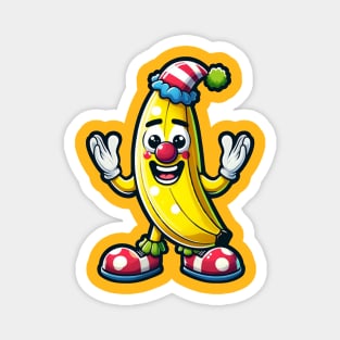 banana clown Magnet