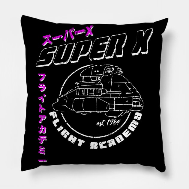 Super Flying Kaiju Killer Pillow by Awesome AG Designs