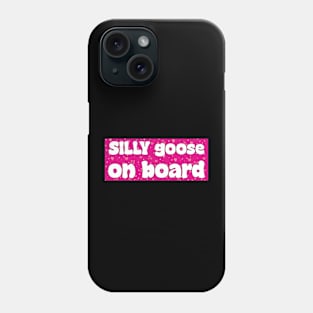 Silly Goose On Board Cute Meme Bumper Car Magnet Phone Case