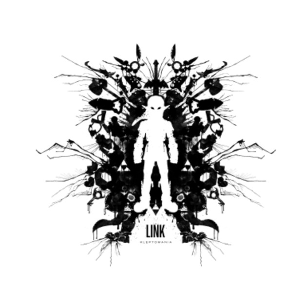 Kleptomaniac Link Blot Test T-Shirt thumbnail