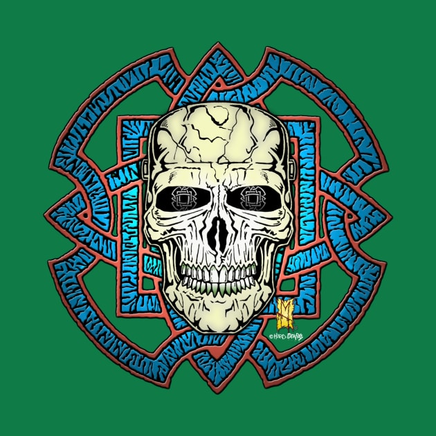 Celtic Skull Knot by Hard Grafixs© by Grafixs©