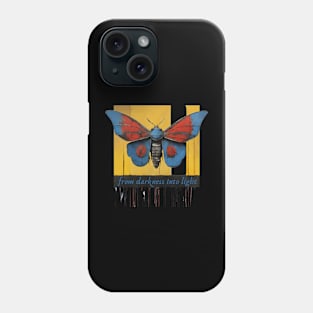 from darkness into light Phone Case