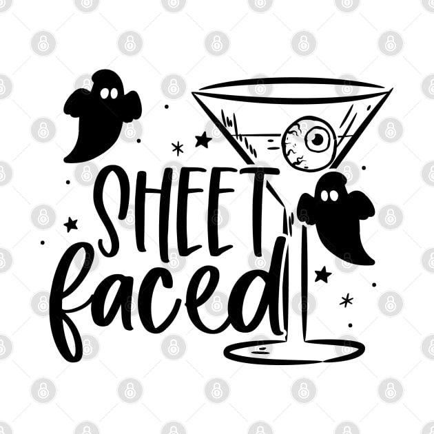 Sheet Faced | Halloween Vibes by Bowtique Knick & Knacks