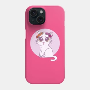 Subtle Lesbian Pride Cat Phone Case