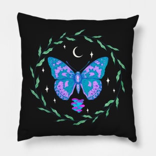 Soft Aesthetic Butterfly Pillow