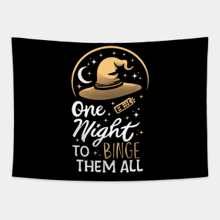 One Night to Binge Them All - Funny Tapestry