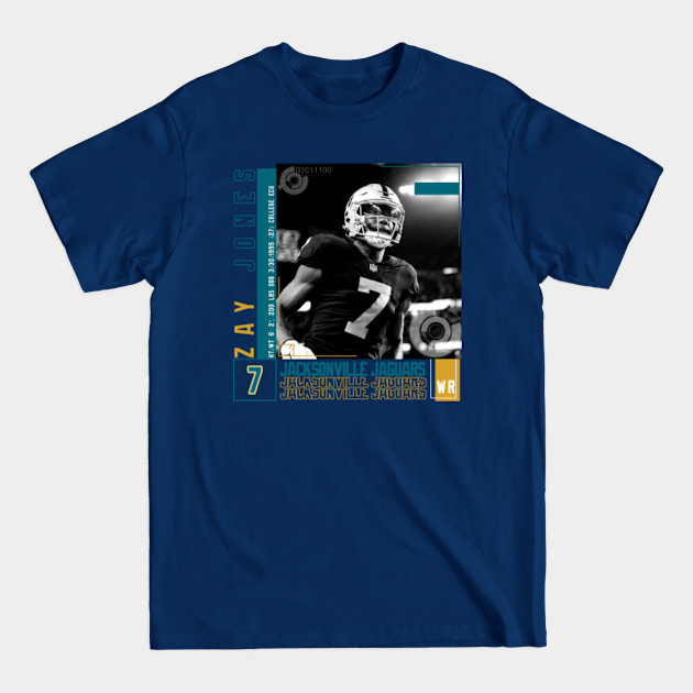 Discover Zay Jones Football Edit Tapestries Jaguars - Zay Jones - T-Shirt