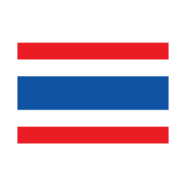 Thailand Flag by designseventy