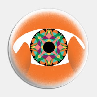 Kaleidoscope Eye Pin