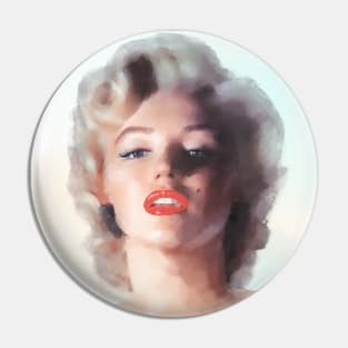 Marilyn Monroe Portrait Pin