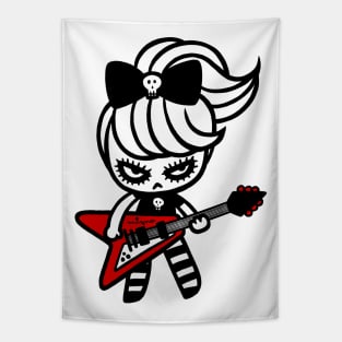 Rock Girl Tapestry