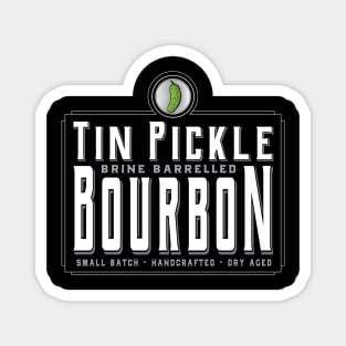 Tin Pickle Bourbon Magnet