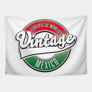 Ecatepec de Morelos Mexico vintage logo Tapestry