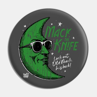 Noir Mack the Knife Pin