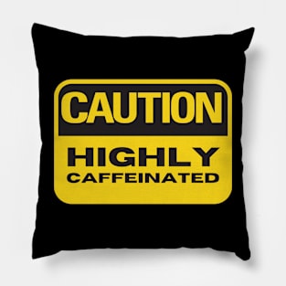 Highly Caffeinated Pillow