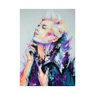 Abstract picture of a beautiful girl. T-Shirt