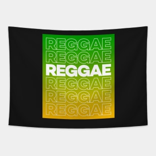 Reggae Typography Tapestry