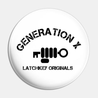 Generation X Babysitters Primary logo Pin