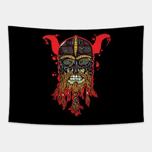 Viking Skull Tapestry