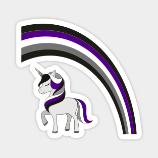 Asexual Unicorn Magnet