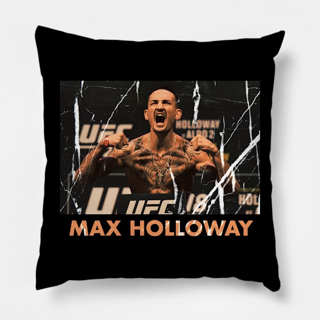 Max Holloway ufc Pillow by Habli