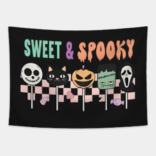 Retro Spooky Season PNG, Spooky Season Png, Halloween Png, Groovy Halloween png, Spooky Season Distressed, Spooky png, Retro png, Png File Tapestry