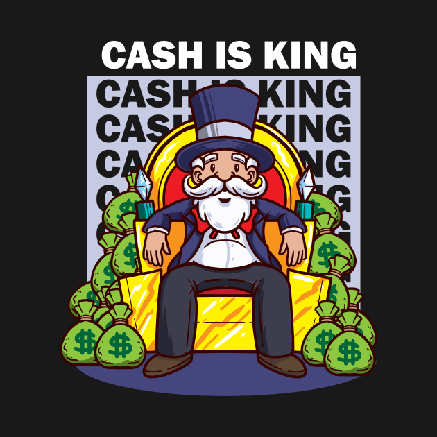 Cash is King Shares ETF Trader Dividends Securities Exchange by The Hammer