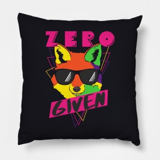 Zero Fox given Retro Vixen Pillow