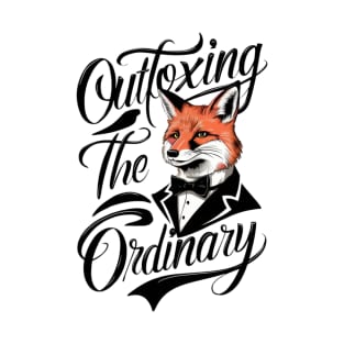 Fox in a bow tie Outfoxing the Ordinary T-Shirt
