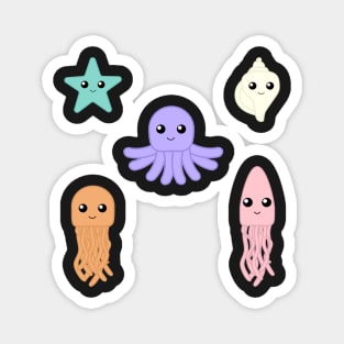 Sea Creature Sheet Magnet