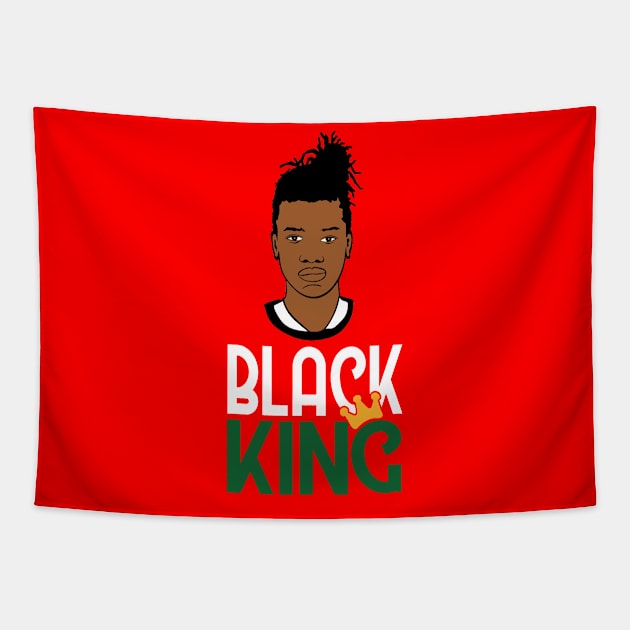 Black King Tapestry by My Tribe Apparel