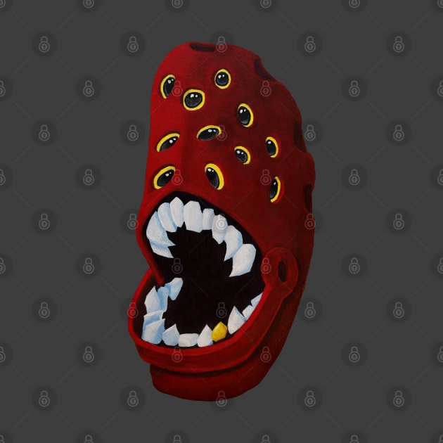 The Elder Cröc - Horror Shoe Scary Lovecraft Monster by kgullholmen