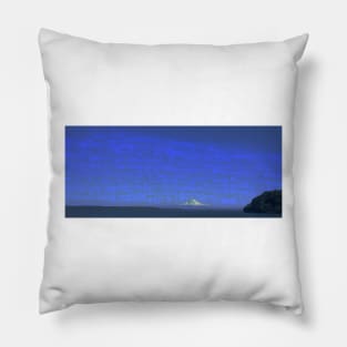 Mount Rainier Off Vashon Island Pillow