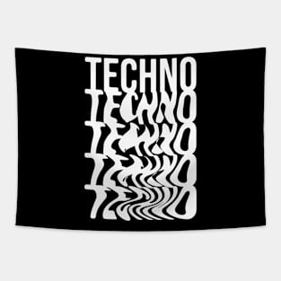 Techno Text Tapestry