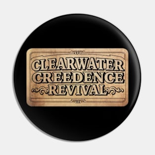 Creedence Clearwater Revival Pin