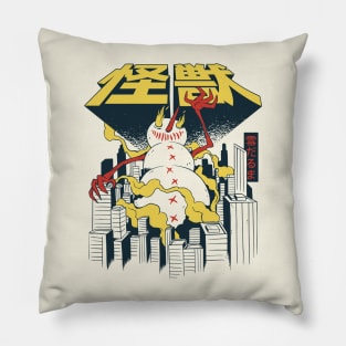 Snowman Monster Japanese Style Pillow